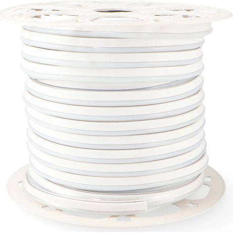 IluminaShop - Neon de LED Flexible 425W 220VAC 120LED/m 85W/m (50metros) Blanco Neutro 4000K (1/5)