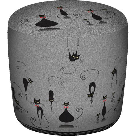 Pouf cilindrico per gatti Codura GR 40x40 cm (1/5)