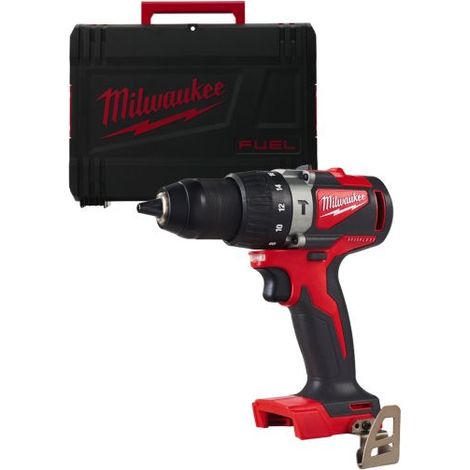 Milwaukee trapano con percussione m18blpd2-0x (solo corpo + hd box) 4058546224615 (1/10)