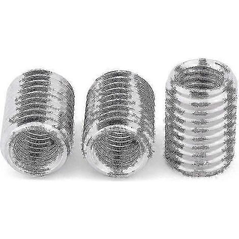 Raccord fileté extérieur M12 intérieur M10 (5 pièces) - Adaptateur de tube creux fileté intérieur/extérieur pour convoyeur - Vis Yvan (1/4)