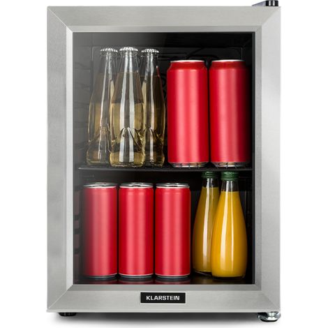 Klarstein Nevera para bebidas Harlem 23 litros 1 estante metálico puerta de cristal (1/5)