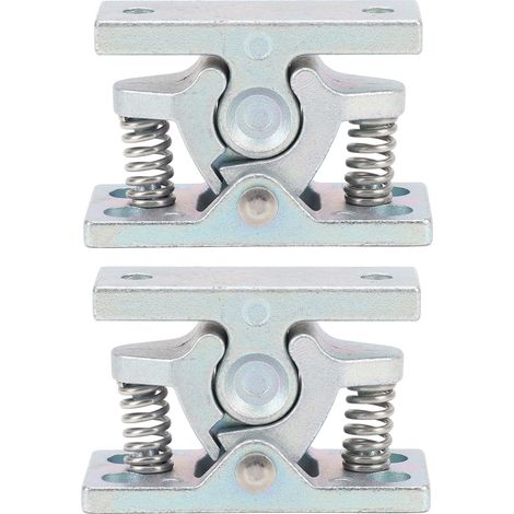 Cattre à Double Rouleau pour le Bateau RV et la Remorque à Ressort Lourd Porte Chargée Easy Lock Stop Catch Alloy Zinc. (1/5)