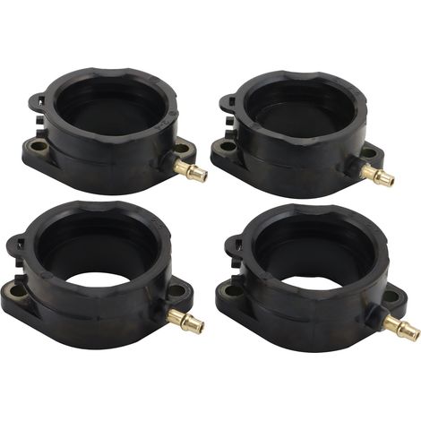 [Set of 4] Carburetor connection adapters for Kawasaki ZX1100, ZZ-R1100, ZZR1200 intake manifolds. Original part number: 16065-1210.--DTEKGAZ (1/5)