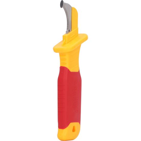 Couteau d'électricien isolé en plastique VDE, IEC60900, haute tension de 1000 V, antimagnétique, KN005. (1/5)