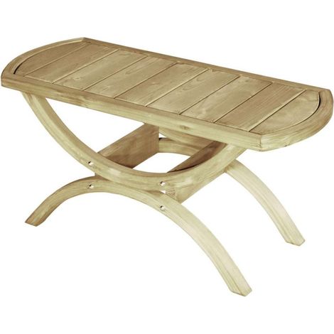 Table d’appoint de jardin TAVOLINO Amazonas en bois