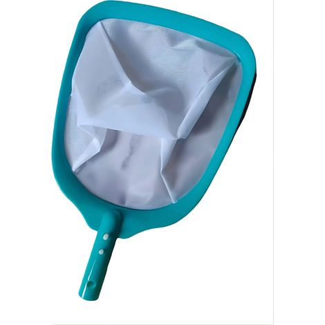 Accessoires de piscine (K-401B) Épuisette de piscine avec manche et pince en V, idéale pour le nettoyage des écumoires de piscine et spa. (1/5)