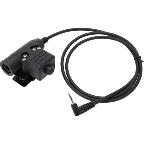 Adaptateur PTT U94 avec Prise 2.5mm pour Micro-Casque Motorola T5620 T6200 TKLR, Compatible Émetteur-Récepteur Radio (1/5)