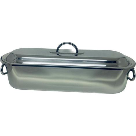 Abert Venus pescera con griglia acciaio inox 18/10 professionale 45 cm