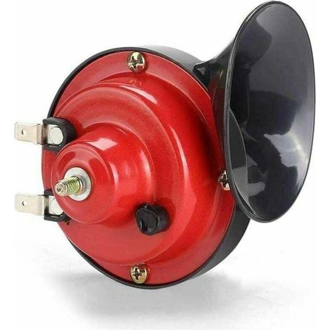Bocina de tren súper potente de 300 dB, 12 V. Bocina de tren súper potente de 300 dB para camiones, SUV, automóviles, barcos, bocina eléctrica, motocicletas. Bocina de tren potente. (1/4)