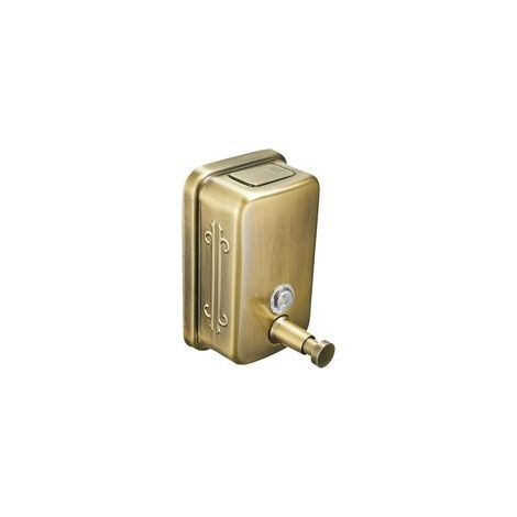 Dispenser di sapone professionale a parete da 500 ml con pompa manuale antiruggine e impermeabile, adatto per bagni e ristoranti. (1/4)