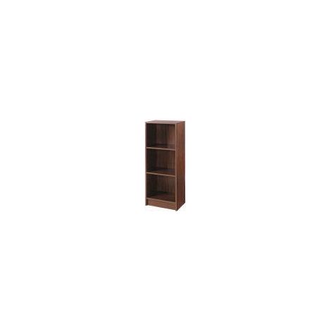 Walnut Brown Medium Narrow Bookcase With Adjustable Shelves In Multiple Colours (1/4)