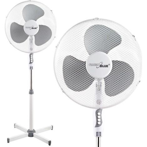 Ventilateur sur pied - GreenBlue - GB560 - 40 W - 3 vitesses - Oscillation