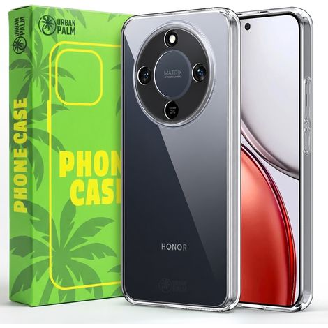 Custodia UrbanPalm per Honor Magic8 Lite, silicone, trasparente (1/5)