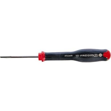 Tournevis Facom, Pointe Plate 0,4 x 2,5 mm type Standard, 50 mm ( Prix pour 1 )
