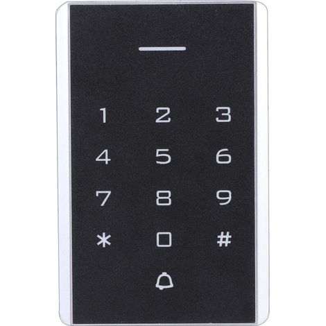 Serrure de Porte Électronique avec Clavier à Code et Contrôle d'Accès Intégré, Alimentation DC12‑24V (1/4)