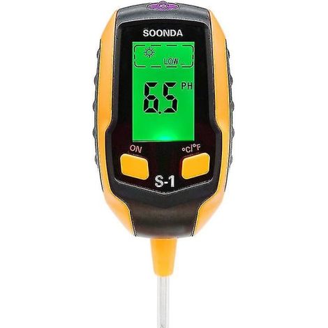 Tester digitale 4 in 1 per il pH del terreno (1/2)