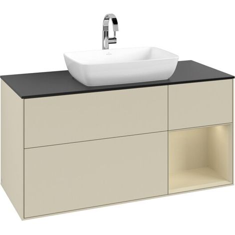 Villeroy & Boch F832HJHJ Meuble sous-lavabo Finion F83 (1/3)