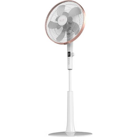 Cecotec Ventilador de Pie con Mando a Distancia y Temporizador EnergySilence 1030 SmartExtreme. 28 W, 10 Aspas 40cm de Diámetro
