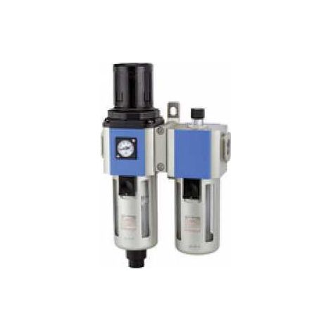 Riegler Wartungseinheit 2-tlg. »G«, PC-Beh., BG 400, G 3/8, 1,5-9 bar, HA (1/5)