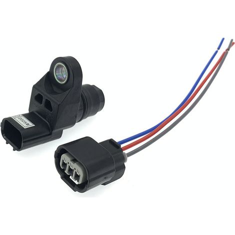 Capteur de position d'arbre à cames moteur 37510-PNB-003 pour Honda Accord, Civic et CRV – Capteur + Connecteur