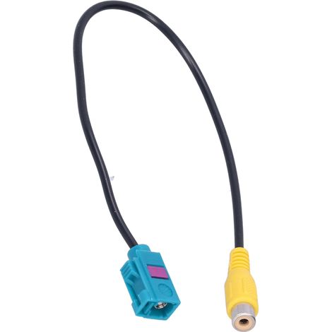 Câble adaptateur vidéo pour caméra de recul (fil à âme en cuivre) pour Mercedes-Benz W204 C180 E200 (1/5)