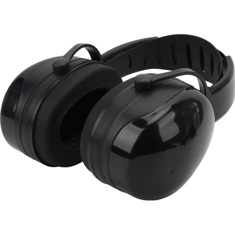 Casque antibruit noir amélioré pour dormir, réduire le bruit, assurer la sécurité au travail et pour une utilisation industrielle (X6) (1/5)