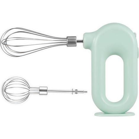 Batteur à œufs 1500mah 4 vitesses réglables Double batte Conception sans fil compacte et portable Conception de stand-up vert (1/3)
