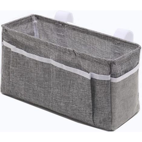 Sac de rangement pour lit mezzanine, siège de voiture, canapé, chaise, accoudoirs, organisateur, table de chevet, salle de bain, sac de rangement à suspendre, jouets, téléphone portable (1/5)