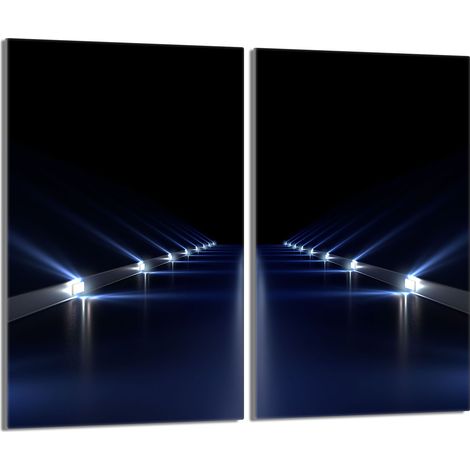 Glasschutzplatte für den Herd 2x30x52 Droga