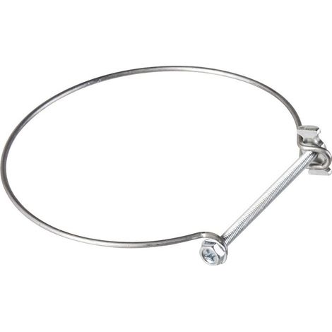 Rohrhalter für flexible Leitungen – Anisierter Stahl ø80