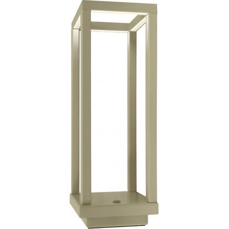 New Majestic Lea Lampada da Tavolo LED 2W Bianca Portatile IP54 Touch USB-C