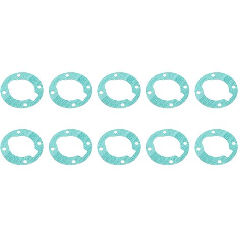 10 joints de compresseur d'air en papier amiante 65 mm cylindre 0,6/0,9/12,5 kg accessoires de pompe (1/5)