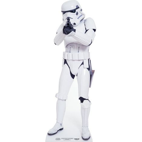 Figurine en carton Stormtrooper (Mini Format) - Haut 96 cm