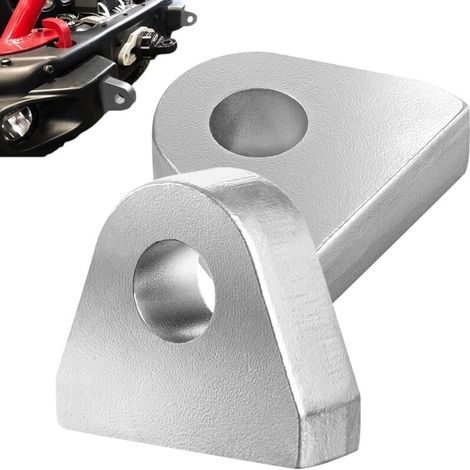 Support de fourche, manille soudée, supports de fourche, supports/manille de fourche soudables - Jeu de 2 manilles/supports de fourche soudés (1/4)
