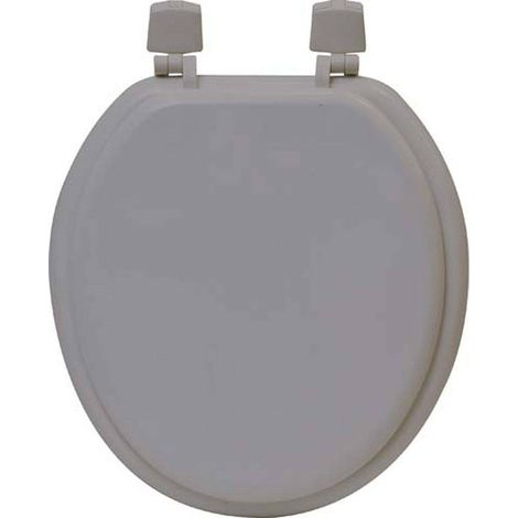 Abattant wc mdf 17 pouces attaches plastiques - taupe - Tendance (1/3)