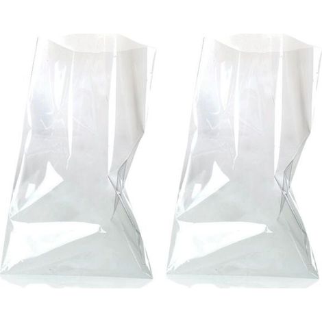 20 sachets alimentaires transparents 19 x 11 cm