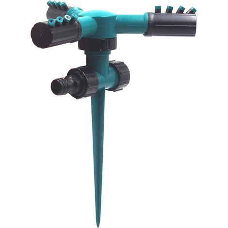 Garden Sprinkler, Lawn Sprinkler, 360 Degree Rotating Automatic Garden Sprinkler, for Watering Plants Flowers Vegetables (1/5)