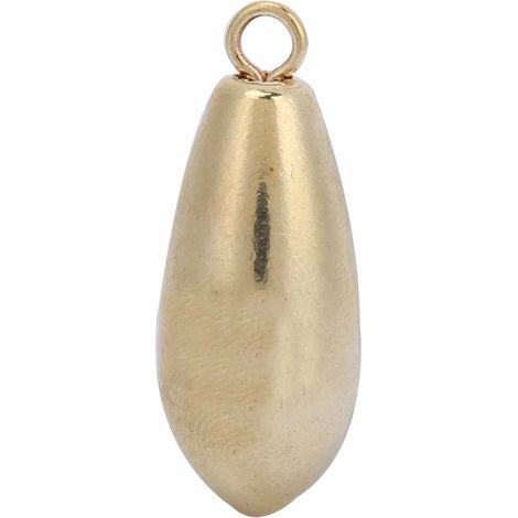 5 pièces/sac Plombs de pêche en cuivre extérieur Poids accessoires de pêche (5g)
