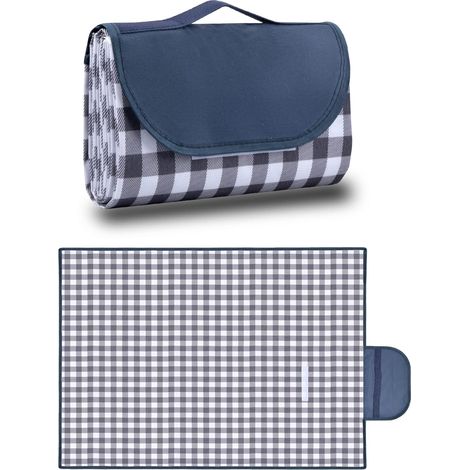 Waterproof Picnic Blanket,Foldable Beach Blanket, Picnic Mat, Beach Mat Camping Mat( 200x150CM) (1/5)