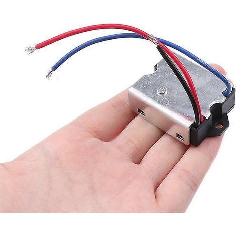 Interrupteur de démarrage progressif 230 V à 16 A pour module de conversion de meuleuse d'angle, limiteur de courant de démarrage progressif, accessoires pour outils électriques ( ) (1/5)