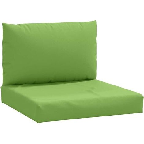 Coussins de plateau, ensemble de 2 pièces, tissu vert mélangé (1/5)