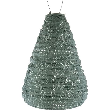 LUMIZ Lampion Solarlampe Drop 28 Spectare Sage Green salbeigrün Ø 28 cm - Tyvek® (1/5)