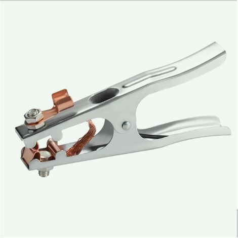 Pince de masse, pince soudure, 1 Pince de terre de soudage, laiton, matériel de soudage professionnel, pour la plupart des machines à souder (300A) (1/5)