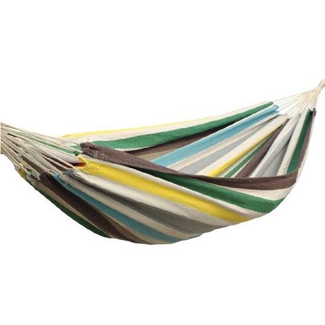 Hamac simple rayé Jungle