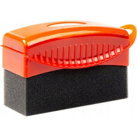 Aplicador de neumáticos para coche en estuche de plástico, esponja suave amio-03146 (1/3)