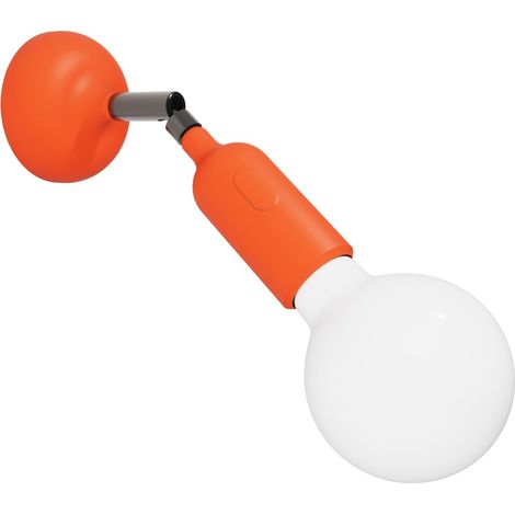 Lampada Fermaluce in silicone con snodo e con interruttore incorporato (1/4)