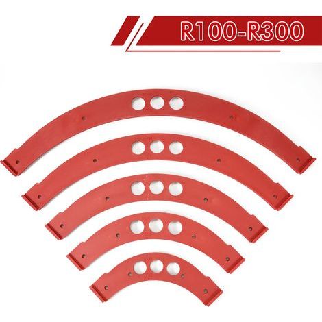 F2522 Gabarit de biseautage d'angle pour le travail du bois R100-R300, gabarit de rainurage pour raboteuse électrique à grand arc, pour angles intérieurs/extérieurs (1/5)