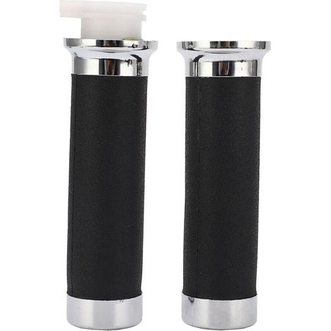 1 paire de poignées ergonomiques antidérapantes pour moto Remplacement de l'accélérateur pour Shadow 400 750 VT600 VT750 (1/5)