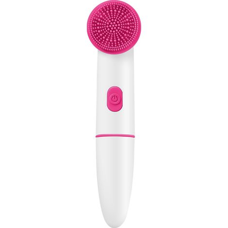 Brosse nettoyante visage avec double massage du visage, brosse électrique rotative pour une exfoliation douce, élimination des points noirs et massage. (1/5)
