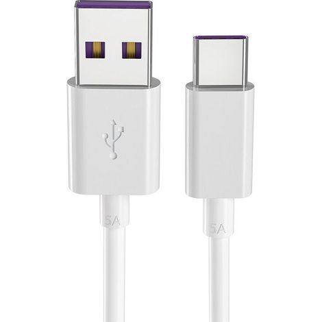 Le câble de charge ultra rapide 5A convient au câble de données du téléphone portable Huawei Type-c (1/4)